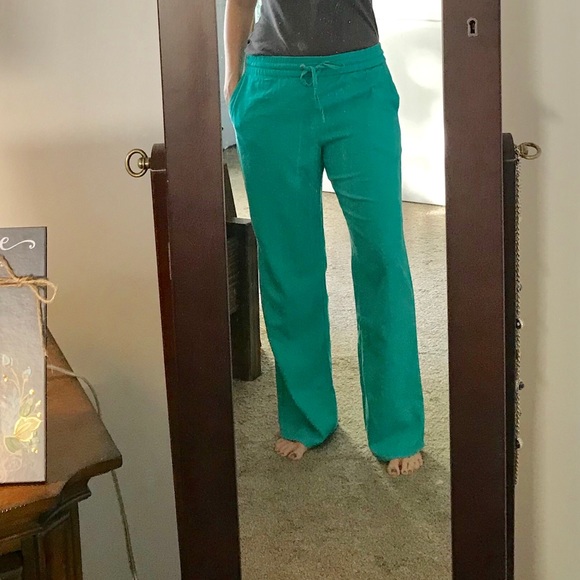 Forever 21 Pants - Teal Forever 21 Linen Pants